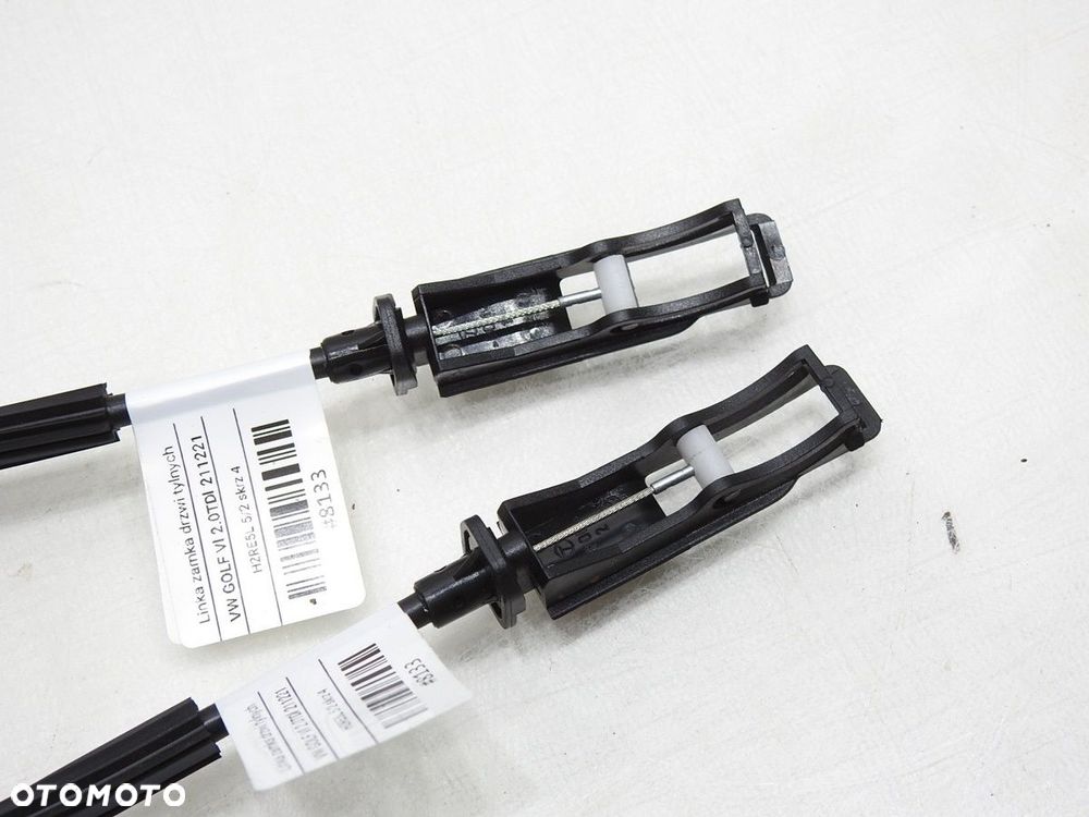 LINKA CIĘGNO ZAMKA DRZWI TYŁ VW GOLF VI 5K4839085 - 4