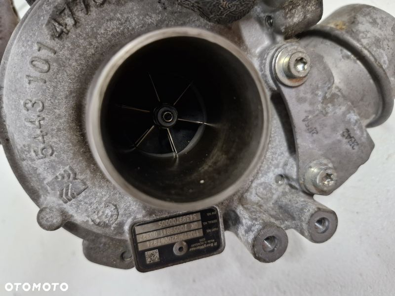 RENAULT TRAFIC III 3 VIVARO B 1.6 D TURBO TURBINA TURBOSPRĘŻARKA 54389700005 - 3