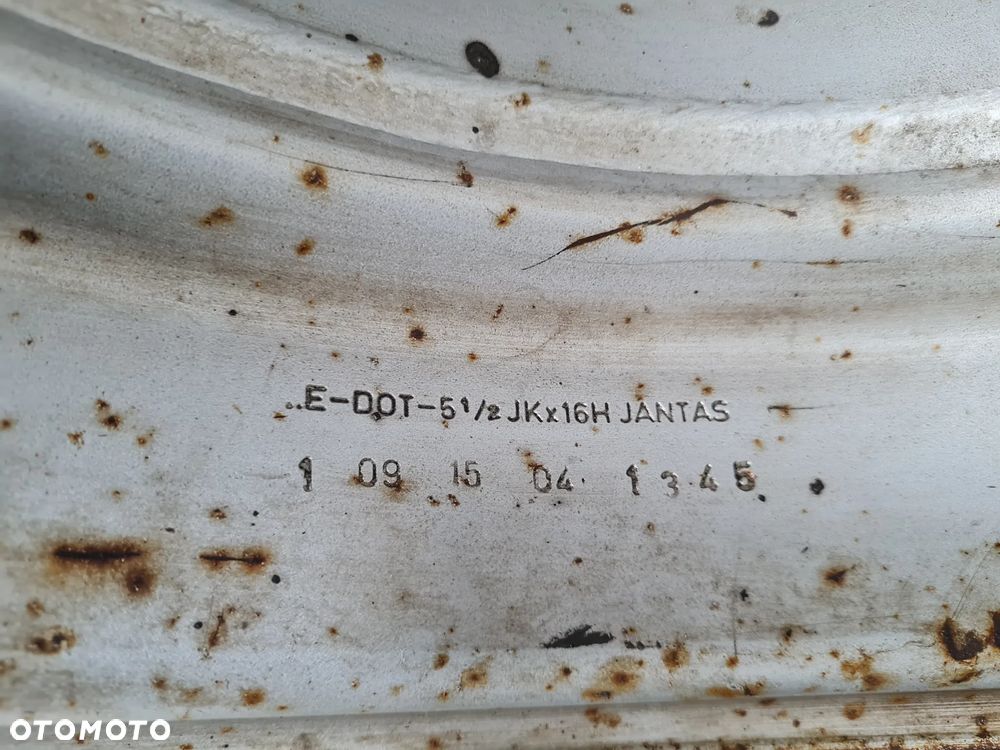 Felga Stalowa Renault Master Mascot 5,5x16 5x190 ET115 - 5