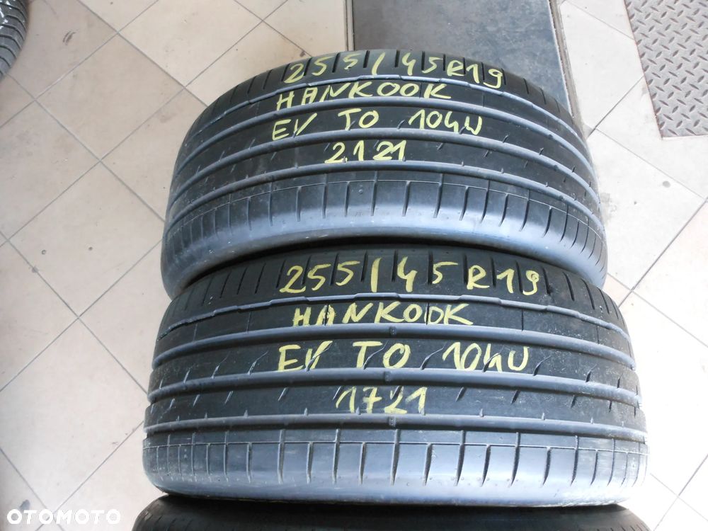 opony 255/45r19 hankook ventus s1 evo 3 ev TO 6,3mm lato komplet - 3