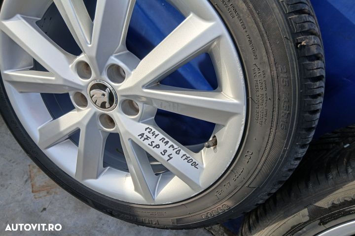 Jante aliaj cu anvelope 16 - set 7JX16H2 215/45 R16 5JA601025 7JX16H2 - 5