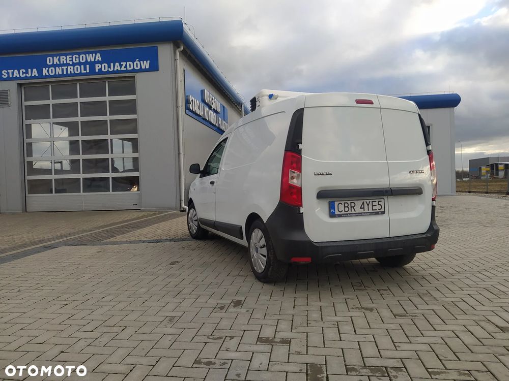 Dacia Dokker L2 Long Maxi Nowa Izoterma Chłodnia Mroźnia do lodów minus 20 stopni Carrier 220V PL na stoku - 7
