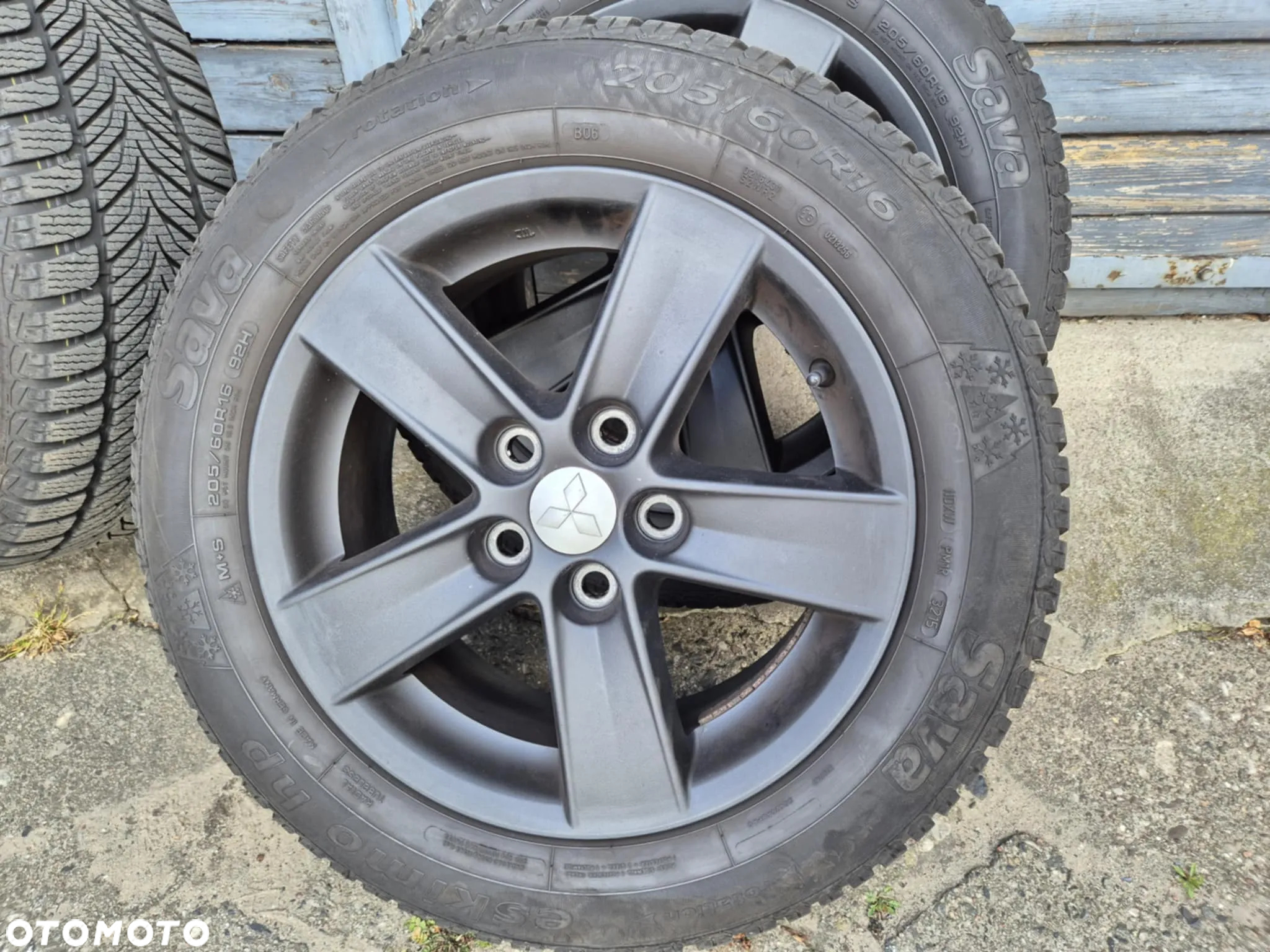 FELGI ALUMINIOWE 16'' MITSUBISHI LANCER SPORTBACK VIII oryginalne czarne - 15