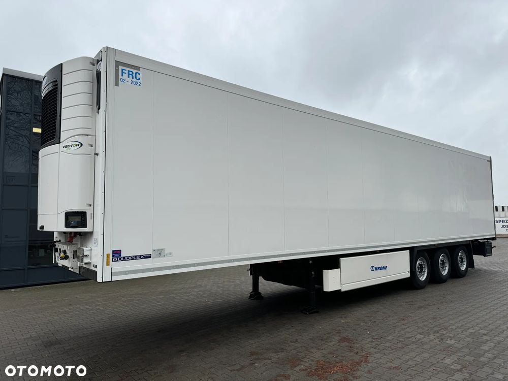 Krone Chłodnia ,Doppelstock , Carrier Vector 1550, Kwiatowa 2,50m - 1