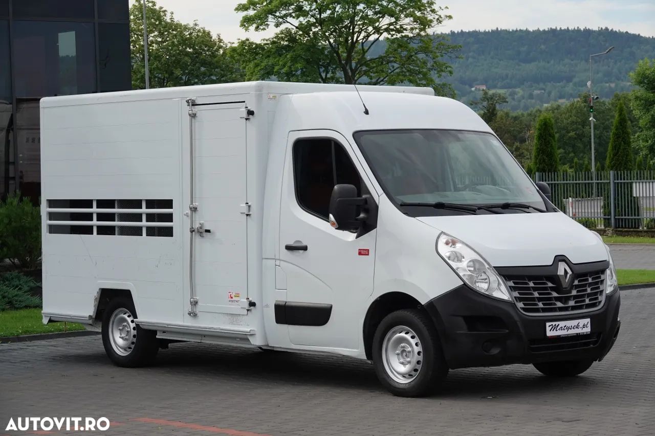 Renault MASTER / PENTRU ZEPTEL / PENTRU TRANSPORT ANIMALE / 2016 / IMPORTAT - 1