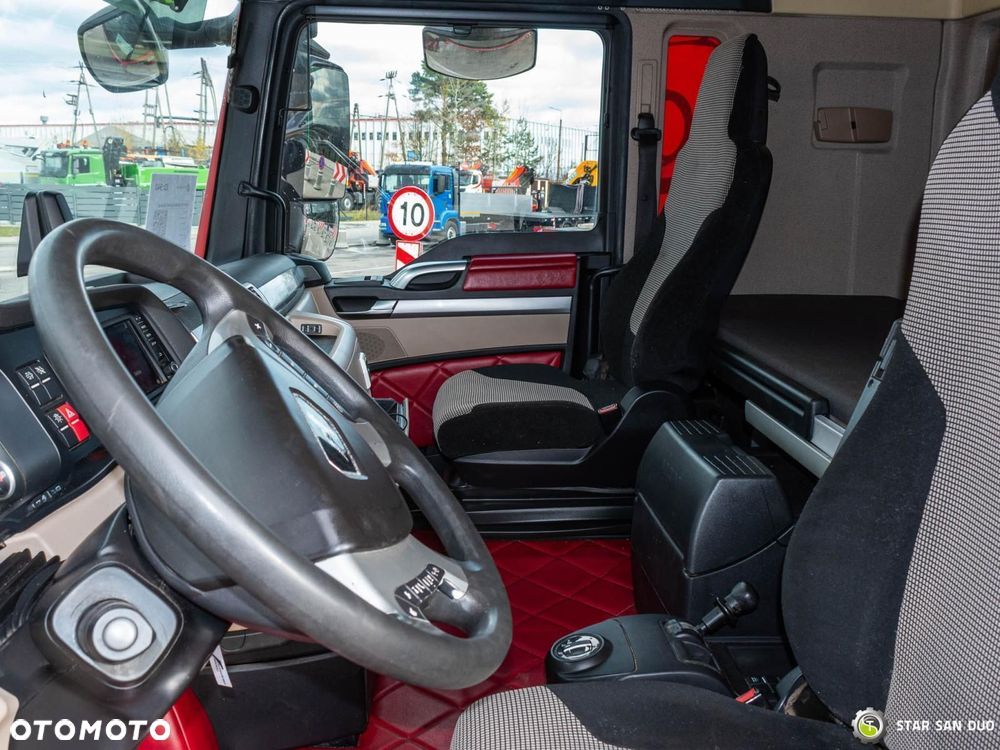 MAN TGX 28.500 6x2 HMF 5020K-RC HDS Fly Jib Żuraw Siodło - 13