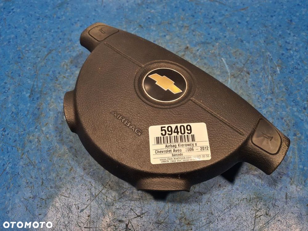 CHEVROLET AVEO T255 AIRBAG KIEROWCY X LMU - 5