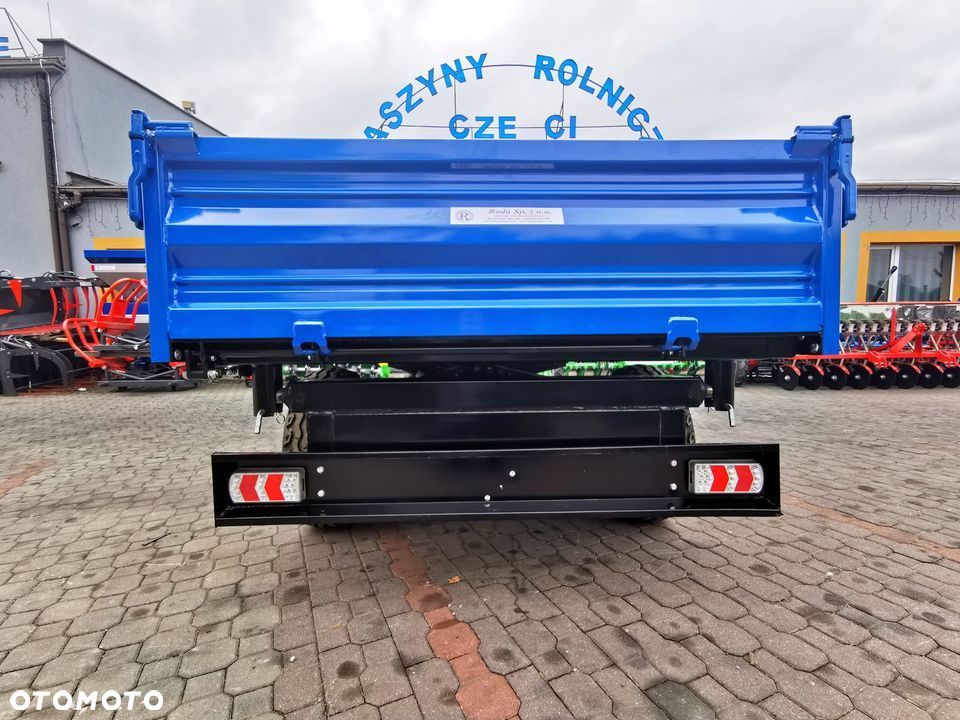 Przyczepa rolnicza EUROMASZ , EURO-MASZ 3 TONOWA kolor czerwony - 6