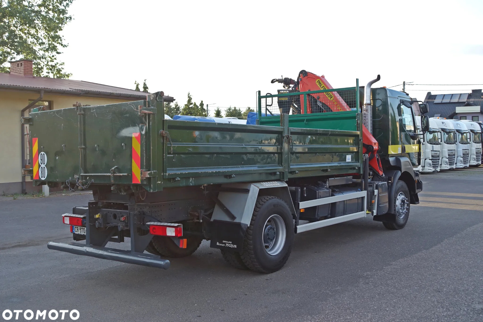 Renault KERAX 380 DXI / 2013R / WYWROTKA+HDS PALFINGER PK 13001K / NOWE OPONY / ROTATOR / ŁYŻKA / HAK / EURO 5 / SUPER STAN - 16