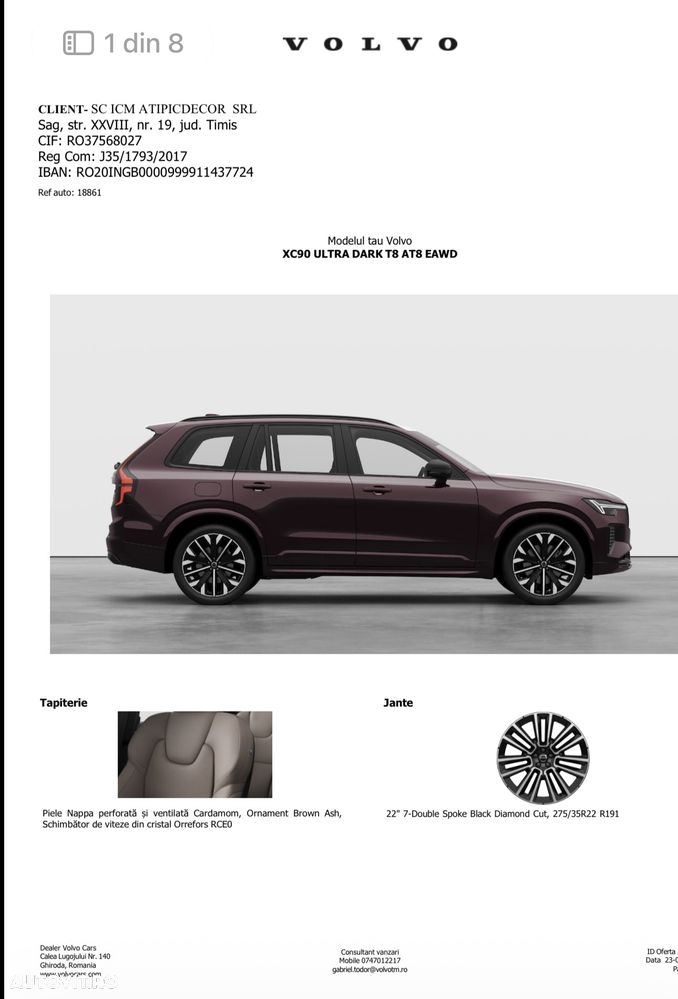 Volvo XC 90 Recharge T8 eAWD R-Design - 16