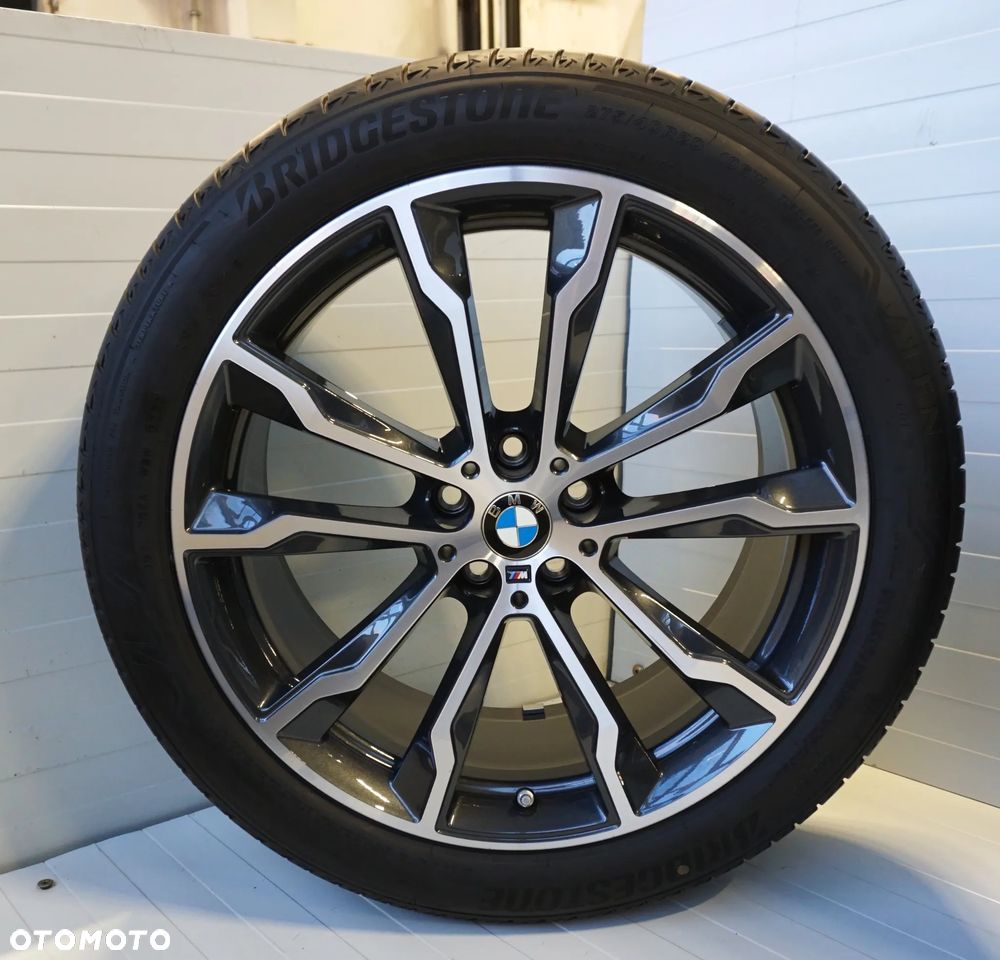 Koła 20 calowe felgi oryginalne BMW X3 8010268 8010269 Bridgestone Alenza 001 RFT * - 5