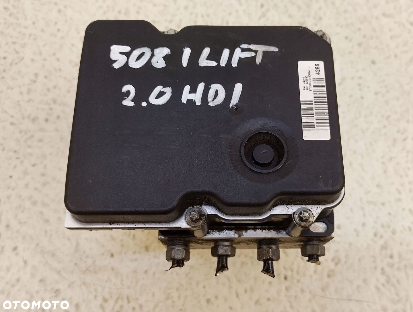 PEUGEOT 508 1 I LIFT 15-18 2.0 HDI POMPA STEROWNIK ABS BOSCH 9811425580 - 4