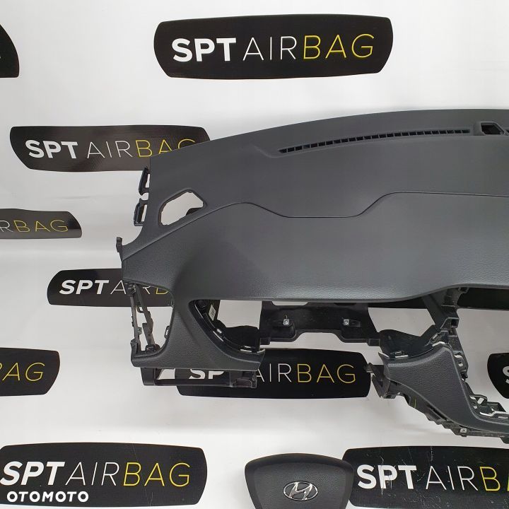 HYUNDAI I20 II DESKA ROZDZIELCZA KONSOLA KOKPIT PULPIT PODUSZKI AIRBAG AIR BAG PASY KIT SET - 2