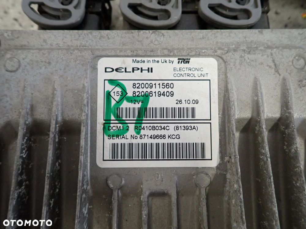 NISSAN NOTE 10-12 E11 1.5 DCI ZESTAW STARTOWY KOMPUTER STACYJKA - 2