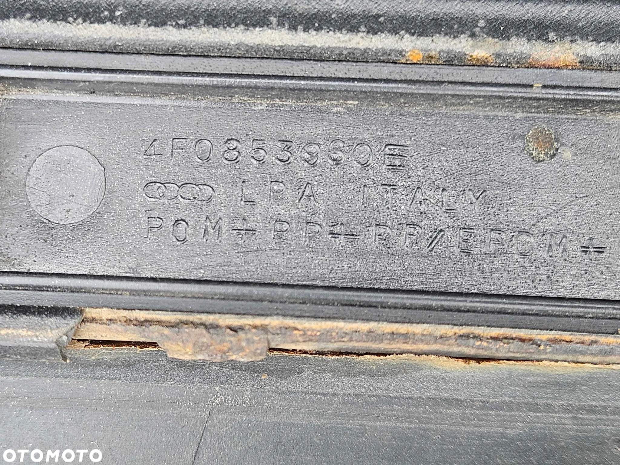 Listwa Listwy Drzwi Srebrne LY7W Dolne Komplet Audi A6 C6 Sedan Kombi Oryginalne - 26