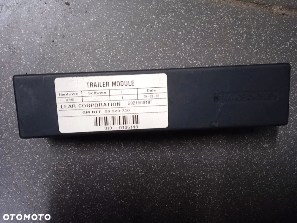 Hak Opel Vectra C kombi Uchwyt opuszczania haka Moduł sterownik - 10