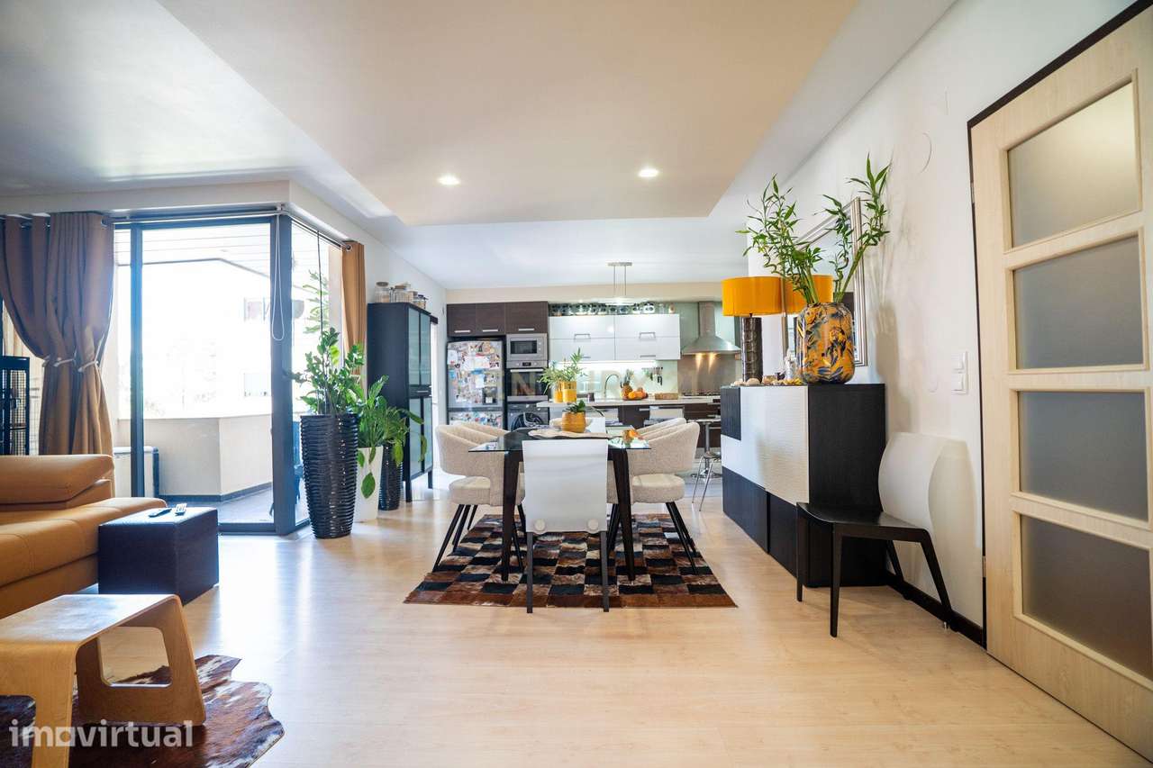 Moderno Apartamento  T3 Condomínio Fechado, em Nossa Senhora de Fátima - Grande imagem: 3/60