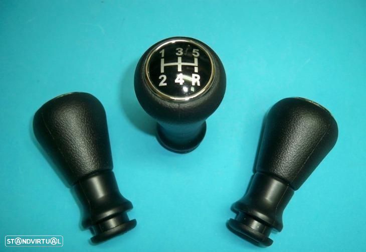 Moca das velocidades Peugeot 206 / Citroen Xsara  (tampo preto)  NOVA - 1