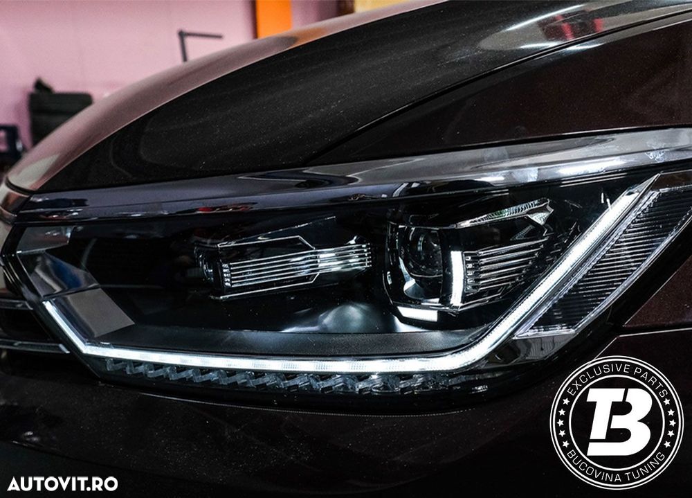 Faruri Full LED compatibile cu VW Passat B8 3G Matrix Design - 14