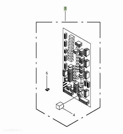 Krone Big M II - płyta moduł sterownik komputer 003029920 - 1