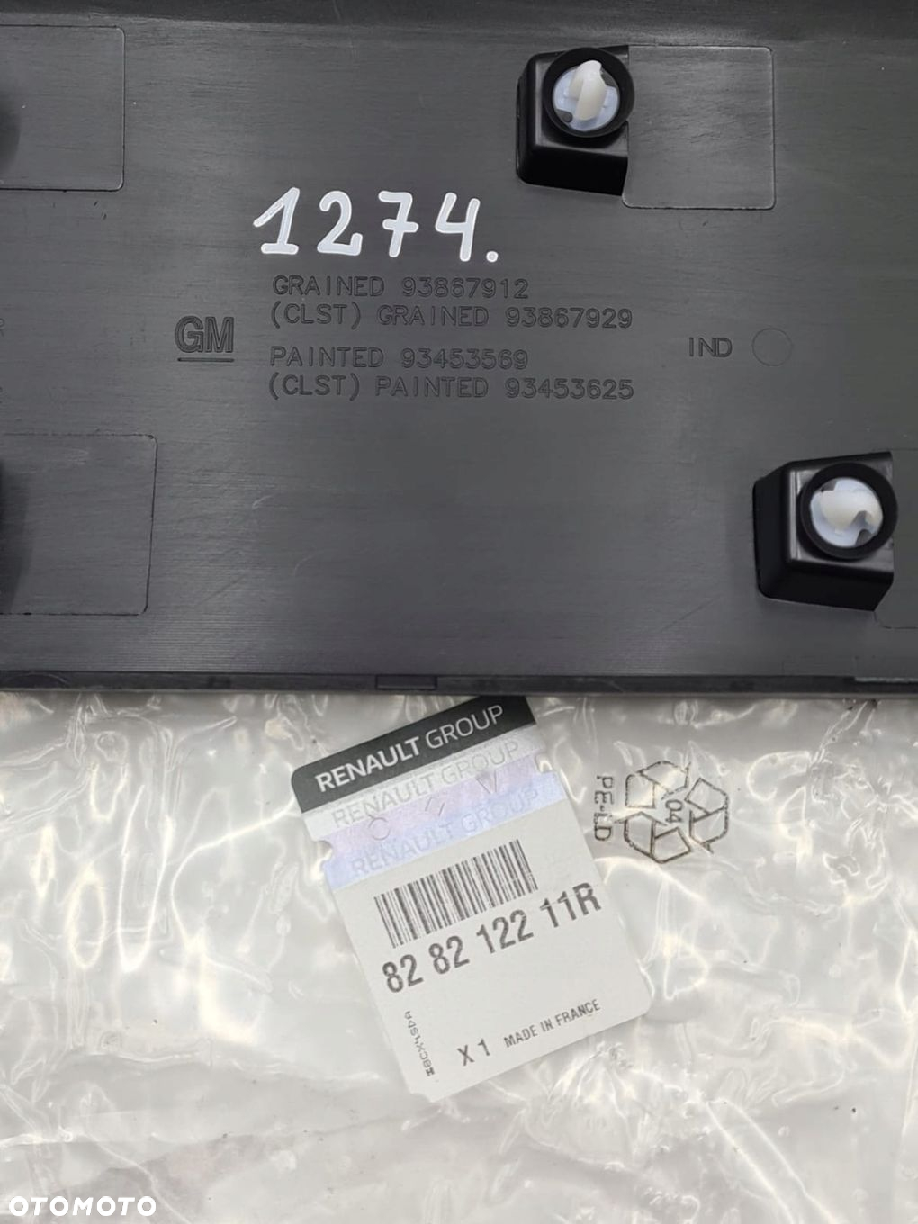 LISTWA DOLNA DRZWI LEWE TYŁ RENAULT TRAFIC III 3 OPEL VIVARO - 6