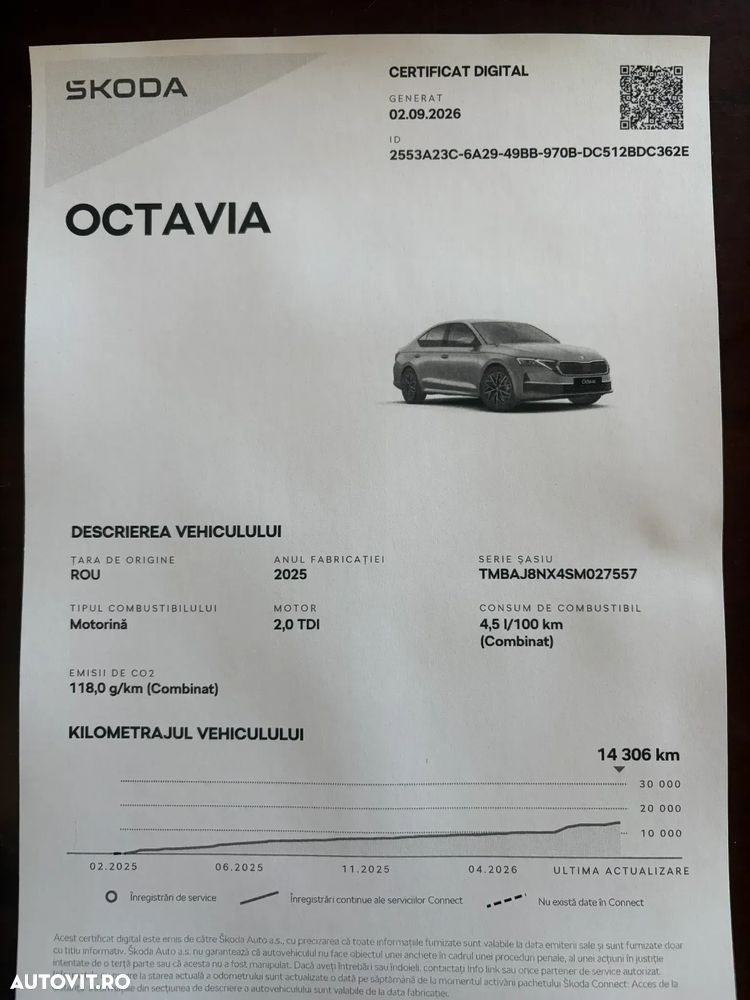 Skoda Octavia 2.0 TDI DSG Selection Plus - 14