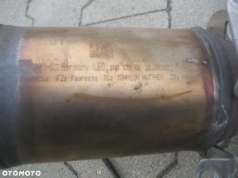 vw polo fabia roomster 1,2 tsi katalizator sondy 1k0178QB kod CBZ - 6