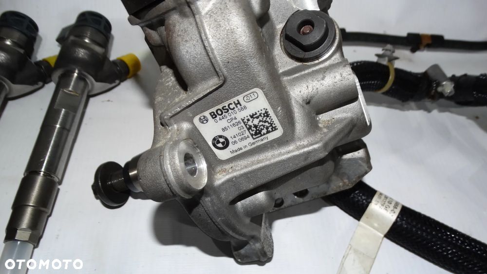 BMW Układ Paliwowy zestaw, F10 518d B47 wtryski pompa rurki przewody - 4