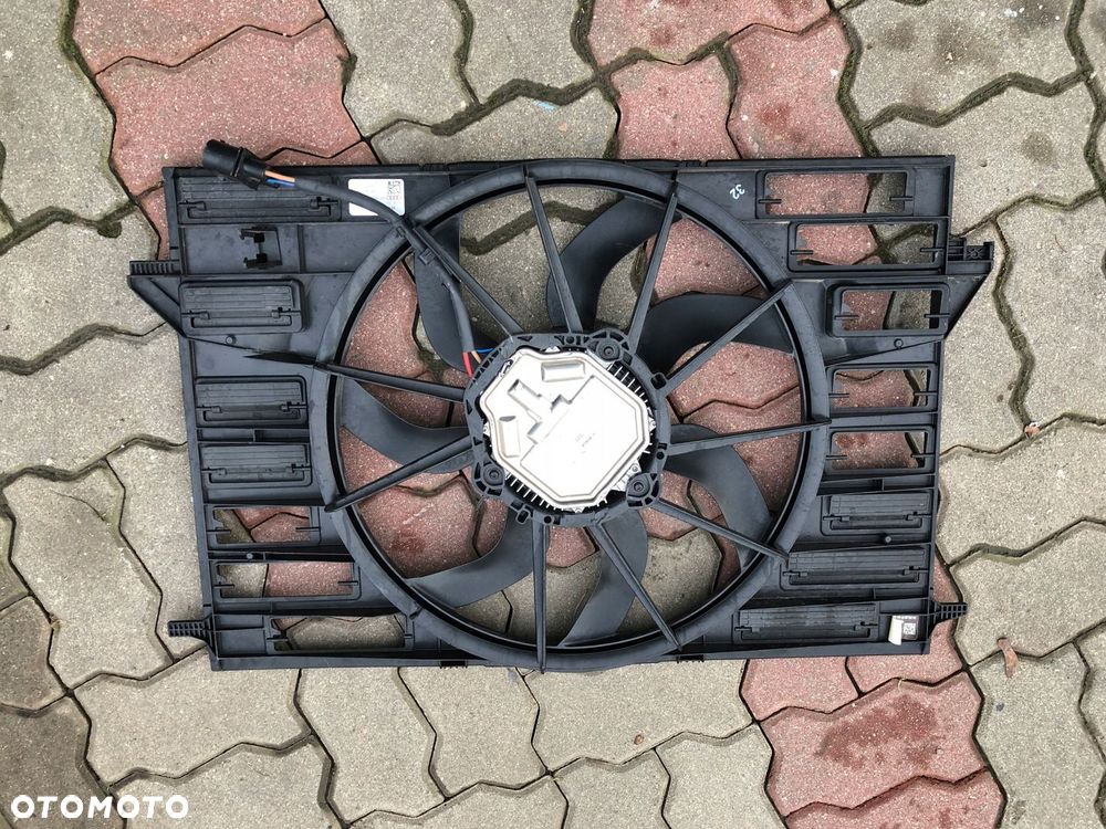 WENTYLATOR CHŁODNICY AUDI VW 8W0121003B 0130707410 - 5