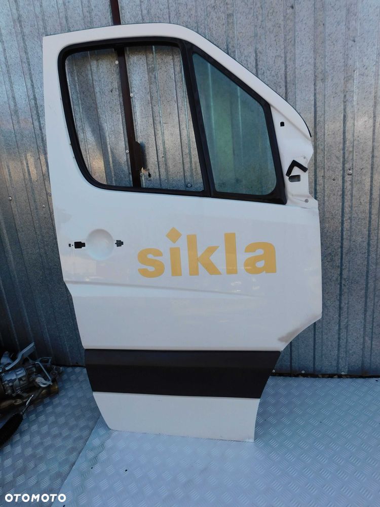 Mercedes Sprinter 906 VW Crafter drzwi prawe pasażera przód BEZ RDZY - 2