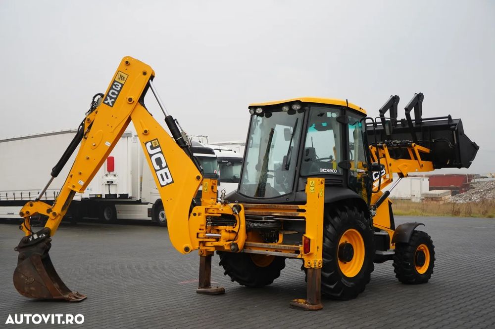 JCB 3CX / BULDOEXCAVATOR / JOYSTICK / CUPLU RAPID / AER CONDIȚIONAT / - 5