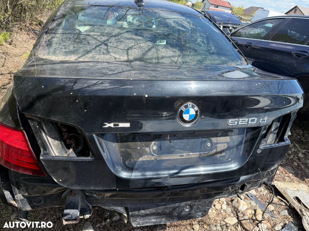 Piese caroserie BMW F10: Portiere, Portbagaj, Geamuri (Culoare 475 Black Sapphire) vopsea originală - 6