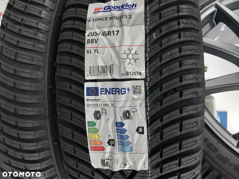 Koła zimowe 205/45R17 Ford Fiesta 2012- (BFGoodrich) - 6
