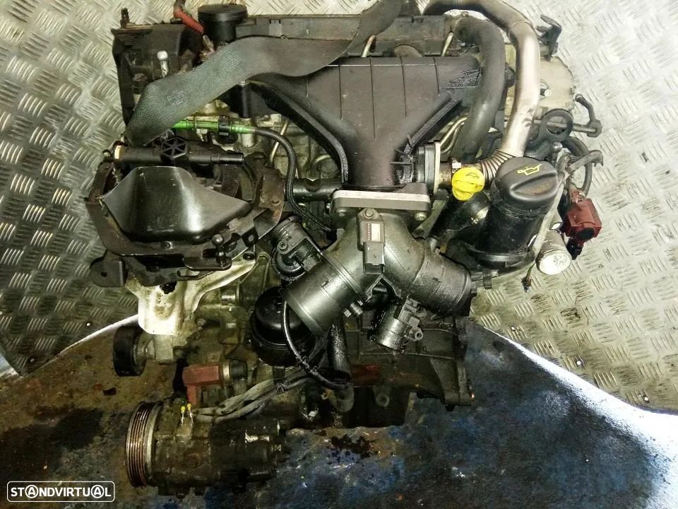 Motor Completo Volvo Ford PSA Citroen Peugeot D4204T 2.0 D HDi 16v 136cv Siemens Continental - 1