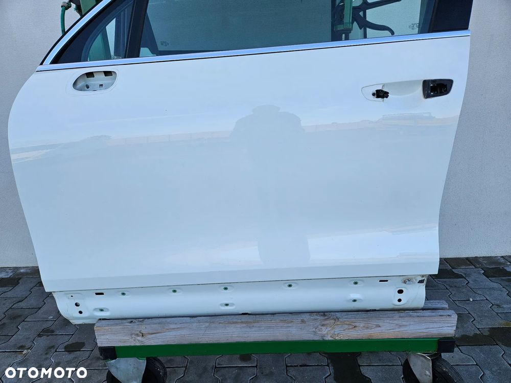 VW TOUAREG II 7P 10-18R DRZWI LEWY PRZOD KIEROWCY BIALE LR9A 7P0831311B - 3