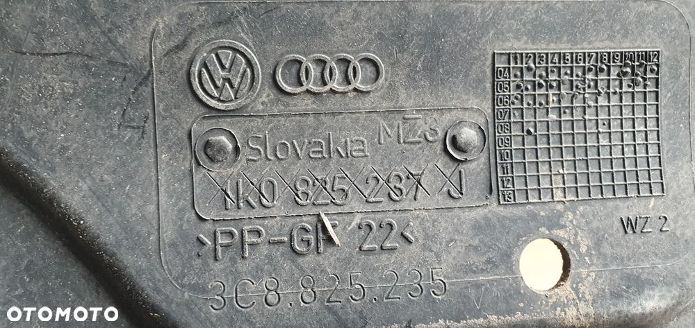Osłona płyta pod silnik VW Passat B6 1K0825237J - 4