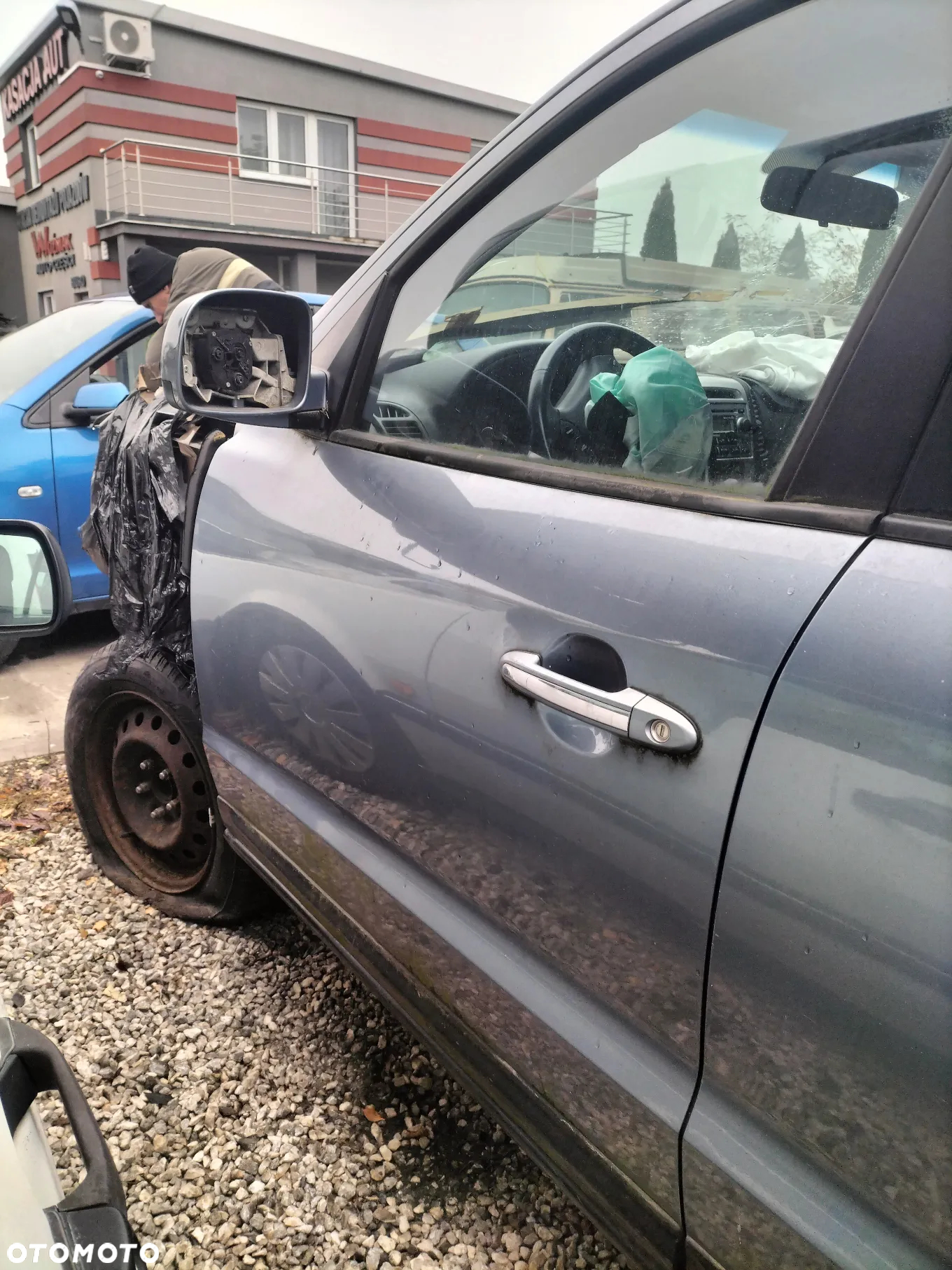 DRZWI PRAWE LEWE PRZÓD HYUNDAI SANTA FE II KOD LAK. 6F 00-06r - 4