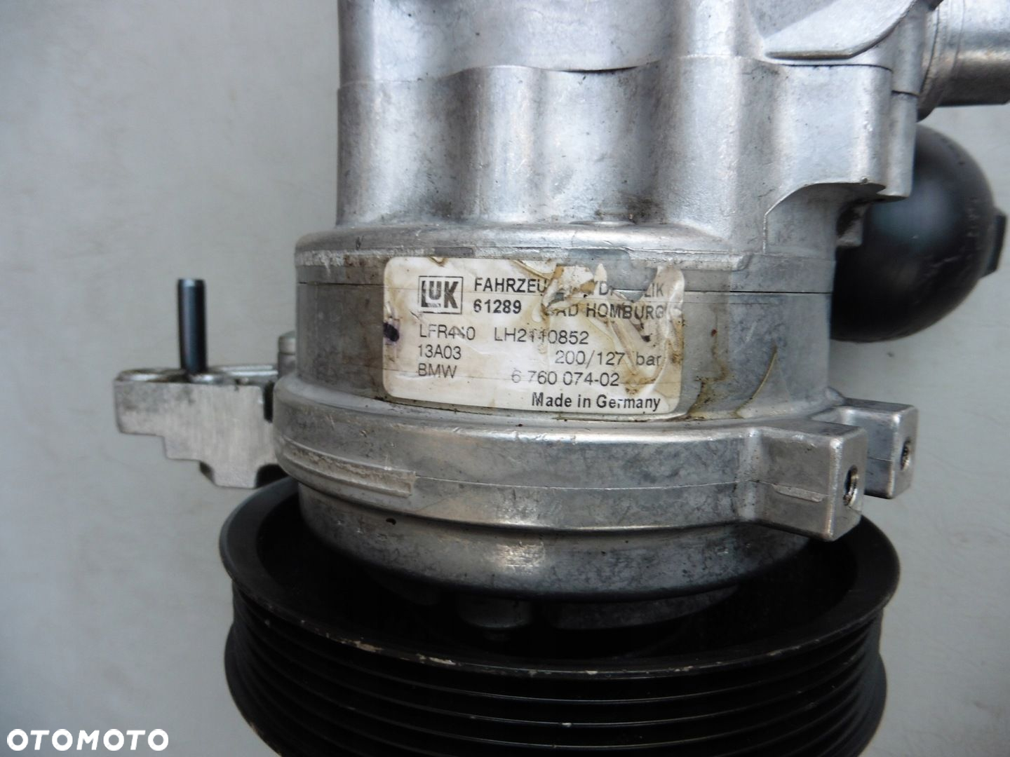 Pompa wspomagania 6760074 BMW 7 E60 E65 E66 DYNAMIC DRIVE 3,0D - 9