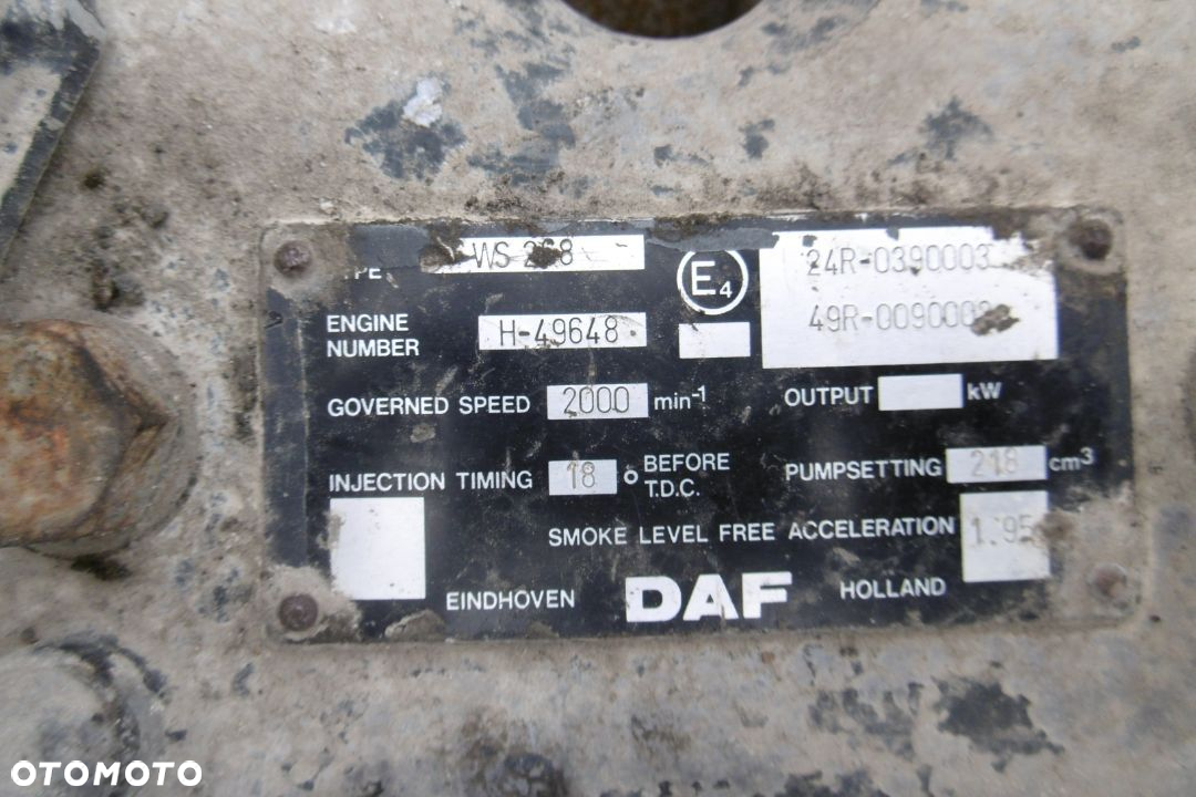 Silnik kompletny DAF ATI 360KM maly przebieg - 2