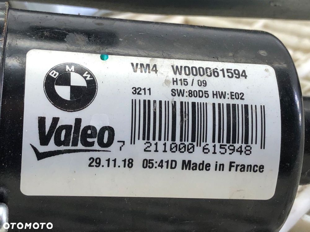 MECHANIZM WYCIERACZEK PRZÓD - 199.00 PLN - BMW 5 (G30, F90) 2016 - 2022 540 d xDrive 235 kW [320 - 7