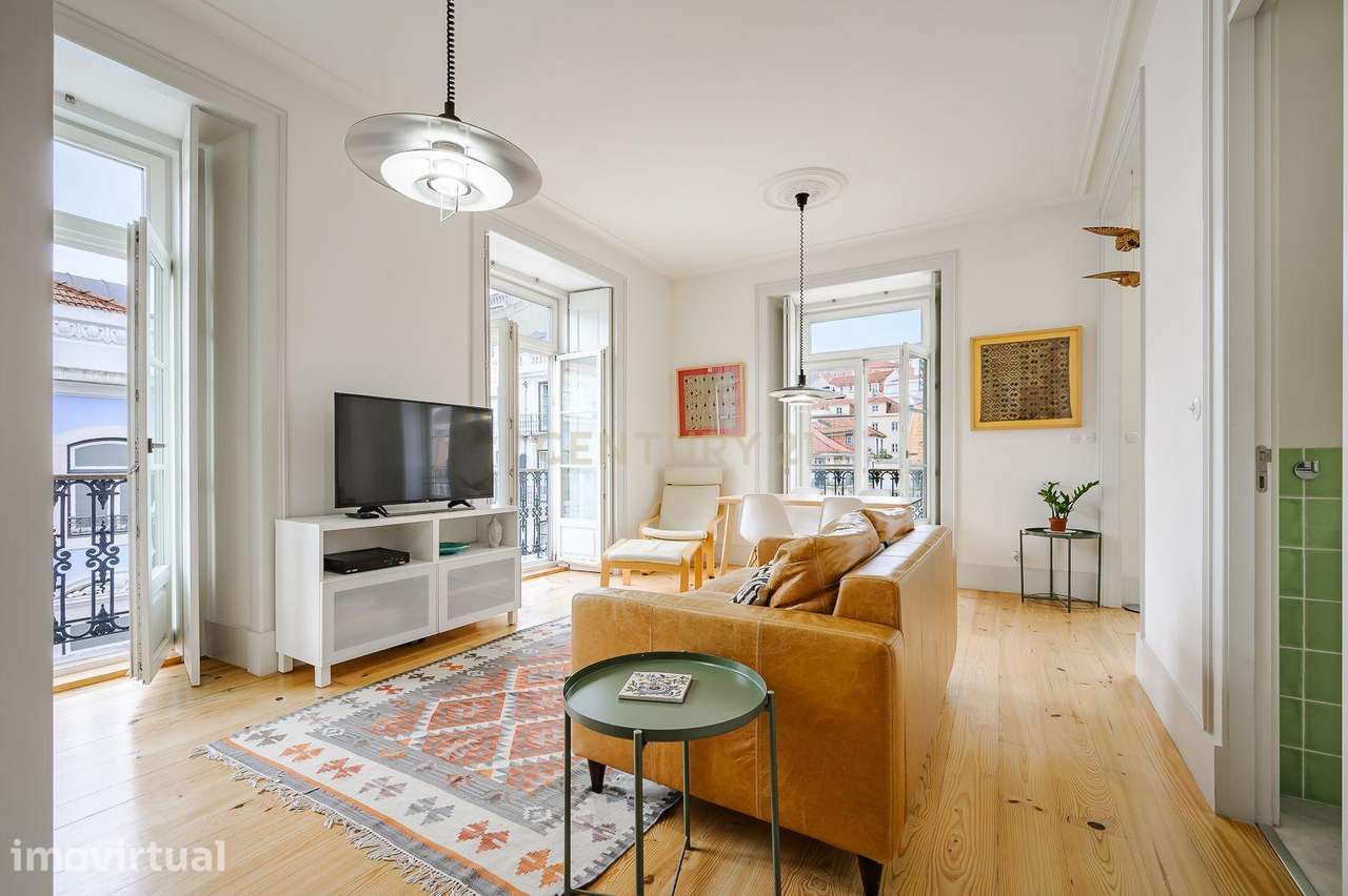 Apartamento T2 de Luxo com Varanda a Sul, Vista Rio, Elevador e Prédio - Grande imagem: 2/26