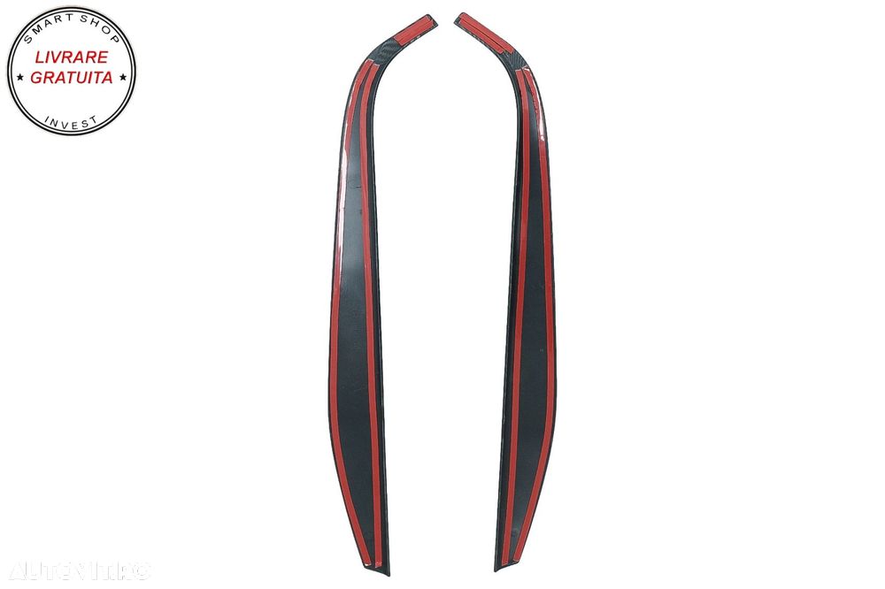 Ornamente interior Laterale Consola Mercedes A-Class W177 V177 (2018-Up) Carbon- livrare gratuita - 3