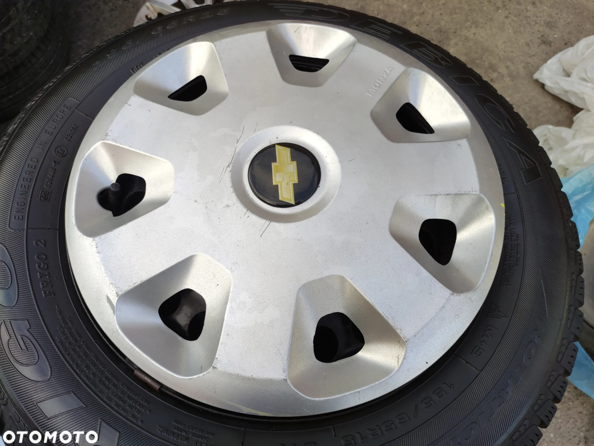 5x105 Felgi Stalowe Stal 15 Koła Zimowe zima OPEL ASTRA K V 5 CHEVROLET AVEO II 2 T300 CRUZE II 2  Legnica ALU-RAD 195/65 7mm - 3
