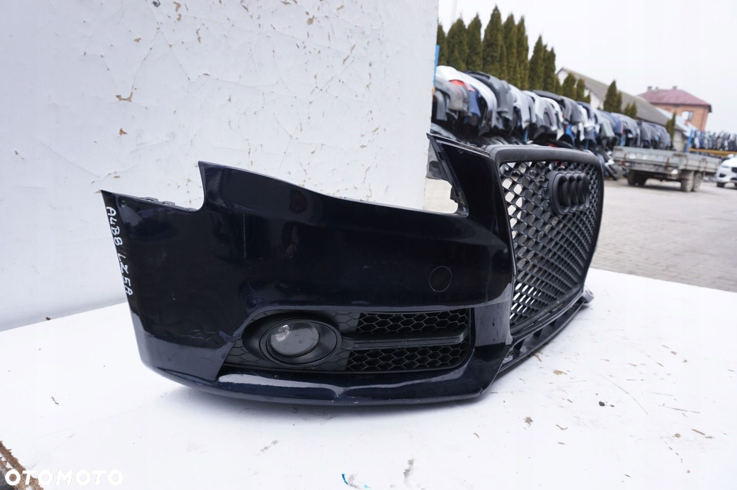 ZDERZAK PRZÓD HALOGENY S-LINE AUDI A4 B8 LZ5A - 2