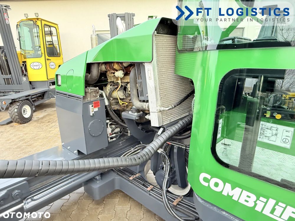Combilift WÓZEK CZTEROKIERUNKOWY - WIELOKIERUNKOWY | COMBILIFT C4500 | DIESEL | TRIPLEX 4900MM | POZYCJONER WIDEŁ | PEŁNA KABINA | WOLNY SKOK | STAN IDEALNY | Szeroka oferta wózków czterokierunkowych i bocznych, dopasowanych do różnorodnych potrzeb i zastosowań - 28