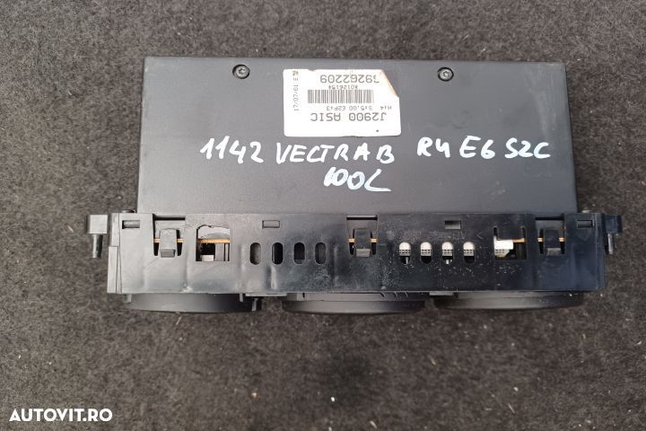 Comanda AC 69262209 J2900ASIC 69262209 J2900ASIC Opel Vectra B [facel - 1