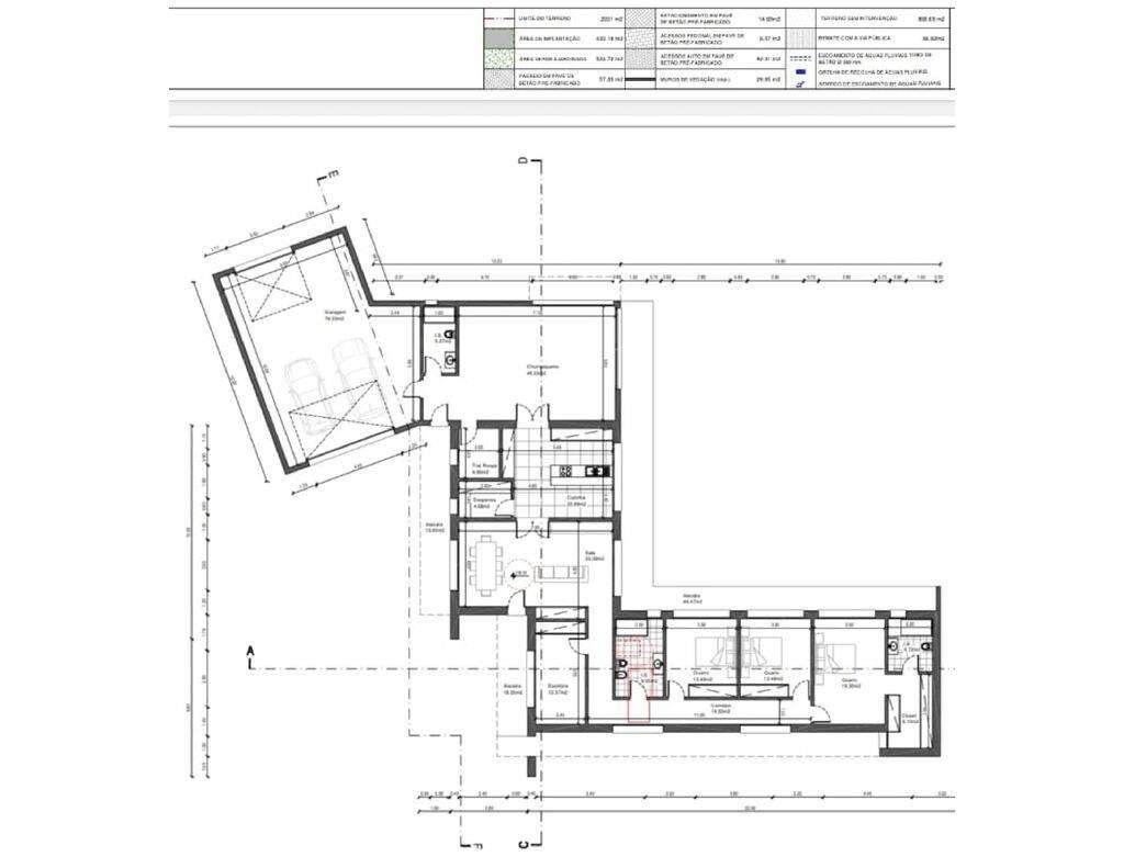 Moradia térrea T4 em Guia, Ilha e Mata Mourisca de 349,59 m2 - Grande imagem: 2/40