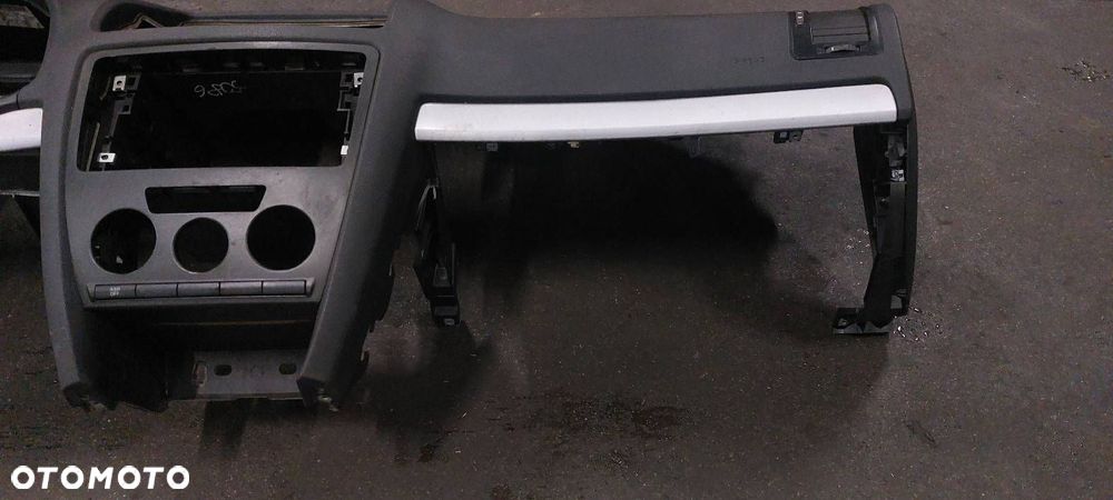 ZESTAW AIRBAG POSTRZAŁOWY SKODA OCTAVIA II 1Z0880201N 1K0909605K - 9