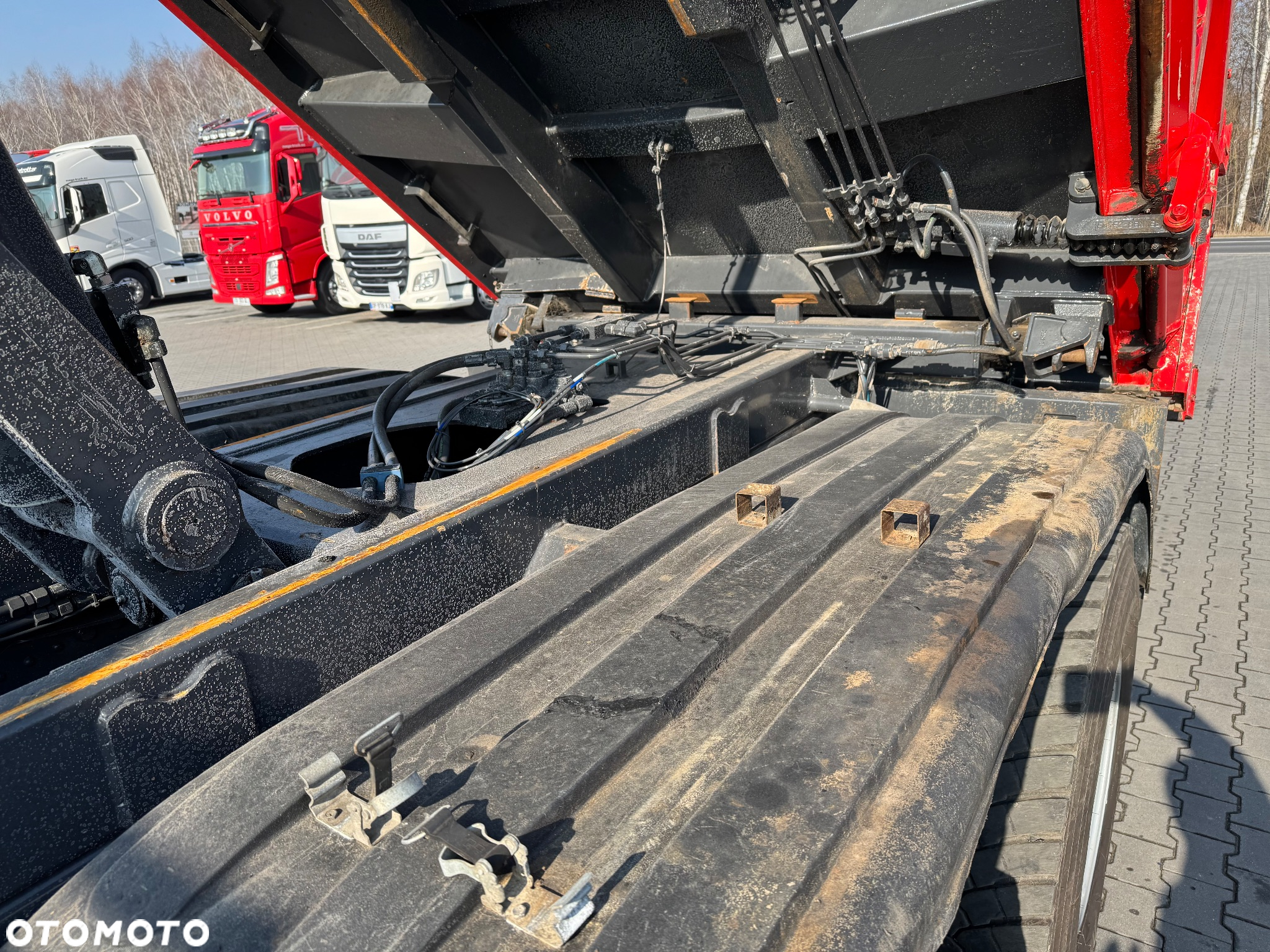 DAF CF 85.410 ATe 6x4 DŻWIG HDS HYDROBURTA OPONY-90% - 17
