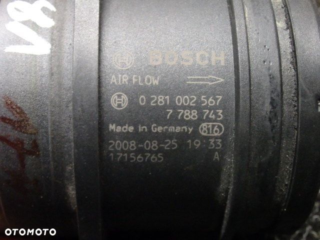 BMW E90 E91 E87 E81 PRZEPŁYWOMIERZ MASOWY POWIETRZA 7788743  RAF-AUTO CZĘŚCI BMW - 4